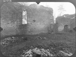 Krebes (Weischlitz-Krebes). Ruine Burgstein