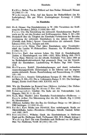 14. Eisenbahn
