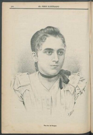 [Retrato de] Una flor del Guayas