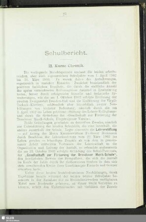 Schulbericht