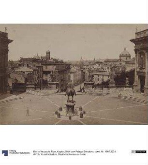 Rom, Kapitol, Blick vom Palazzo Senatorio