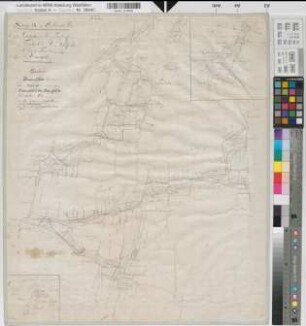 Ostenfelde (Ennigerloh), Teilung Osterwald, Bl. 9 Brouillonkarte Sektion IX
