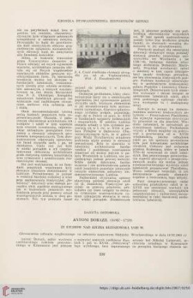 29: Antoni Dorazil (1695?-1759) : ze studiów nad rzeźbą krzeszowską XVIII w.
