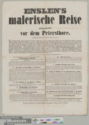 Enslen's malerische Reise