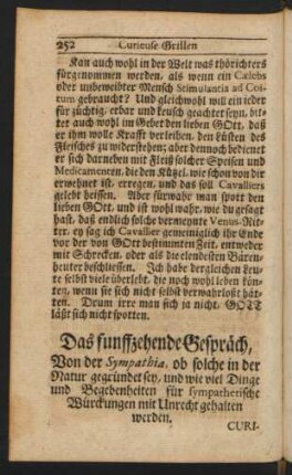 Das funffzehende Gespräch