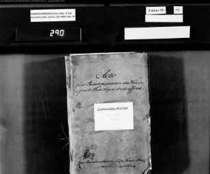 Rechnungswesen des Kirchspiels Kohlhagen