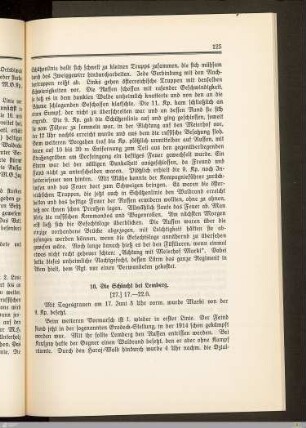 10. Die Schlacht bei Lemberg