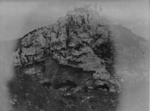 Felsen : Personen an einem Felsen