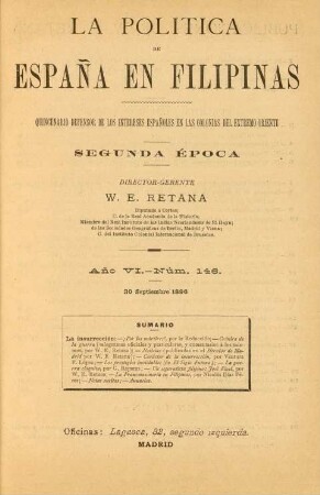 Núm. 146. 30 Septiembre 1896