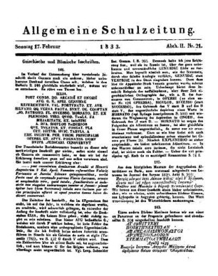Griechische und Römische Inschriften