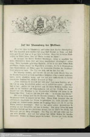 Auf der Stammburg der Wettiner