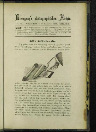 Adt's Aufklebewalze