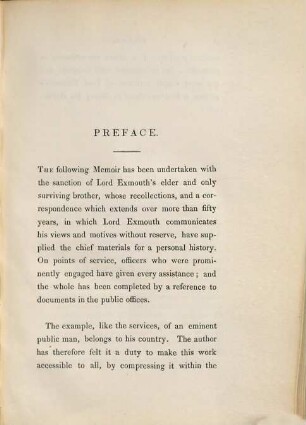 The life of admiral Viscount Exmouth