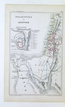 Palaestina und Aegypten. Jerusalem