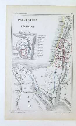 Palaestina und Aegypten. Jerusalem