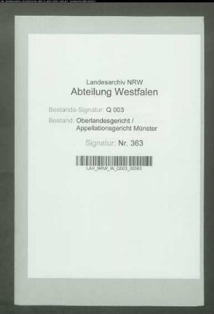 Notizen über die Justizbeamten und ihre Gehälter