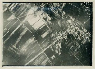 Foto des Nordausganges von Châttilon(-sous-les-Côtes) (Luftbild)