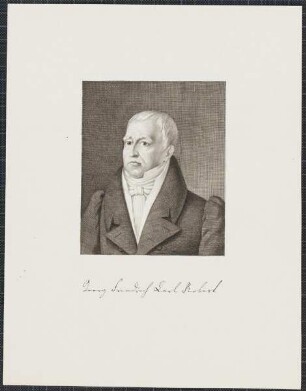 Icones Professorum Marpurgensium — Bildnis des Georg Friedrich Karl Robert (1765-1833)
