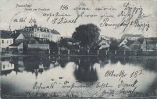 Paunsdorf: Partie am Dorfteich
