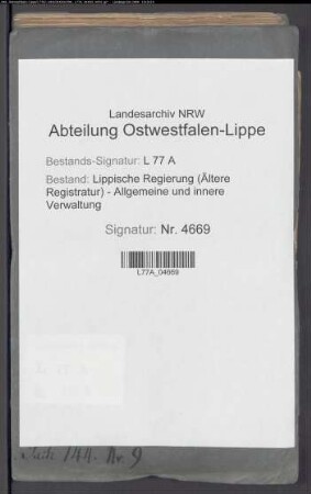 Volkszählungen und Viehzählungen, Bd. 4