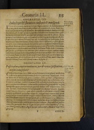 Observatio LIV. Iudex leges et statuta ex causa potest transgredi.