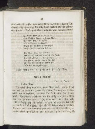 Karls Unglück.