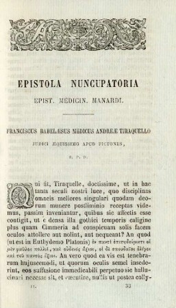 Epistola nuncupatoria