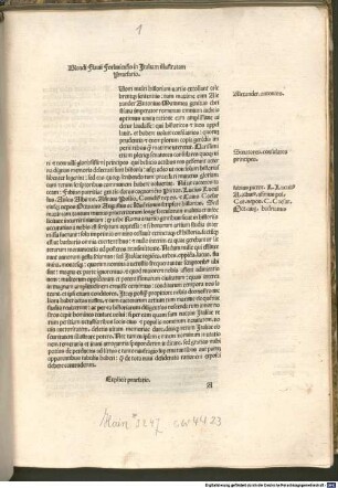Blondi Flauii Forliuensis in Romam instauratam, [2]. Blondi Flauii Forlıuiensis in Italiam illustratam