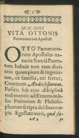 Vita Ottonis Pomeranorum Apostoli.