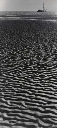 Ebbe im Wattenmeer