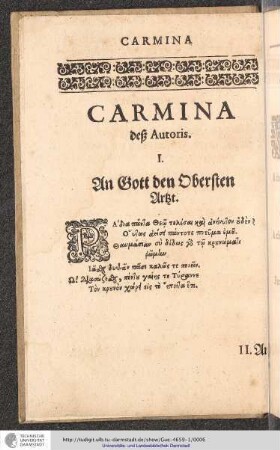 Carmina desz Autors