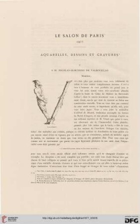 3: Le salon de Paris 1877, [5] : aquarelles, dessins et gravures