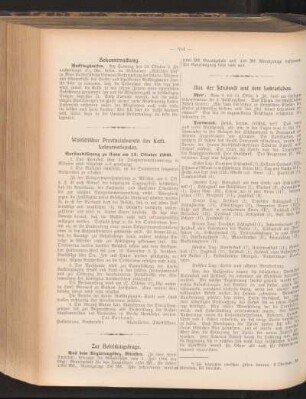 Westfälischer Provinzialverein des Kath. Lehrerverbandes : Vorstandssitzung zu Unna am 13. Oktober 1906