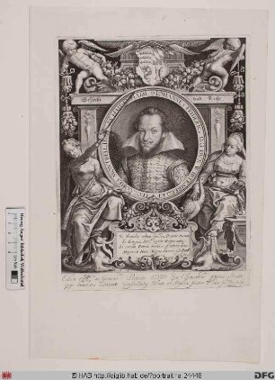Bildnis Johann Friedrich, Herzog von Württemberg (reg. 1608-28)