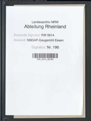 Stattgabe der Beschwerde des Parteianwärters Friedrich E. MEYER, geb. 7.11.1909, Soldat (Zivilberuf: Studienassessor) in Essen, gegen die Nichtaufnahme aufgrund mangelnden Kontaktes zu Schülern, mangelnder Kameradschaft und Angabe falscher Tatsachen.