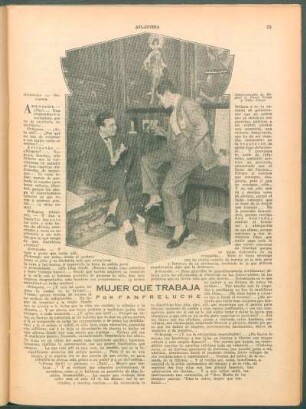 Mujer que trabaja