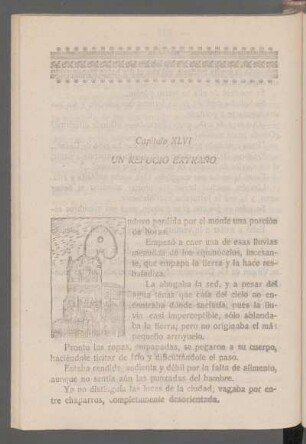 Capítulo XLVI - Un refugio extraño