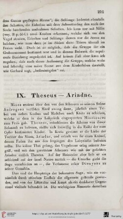 IX. Theseus - Ariadne