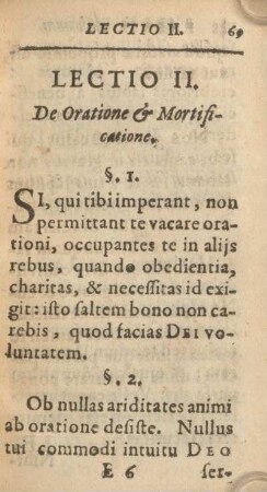 Lectio II.