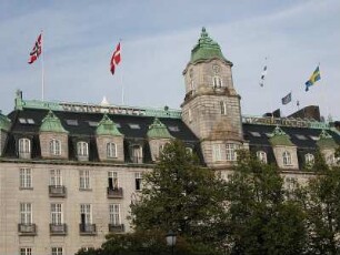 Oslo - Grand Hotel : Grand Hotel. Aufgenommen in Oslo im September 2004