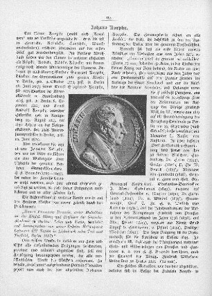 Gedenk-Medaille Johann Koepke