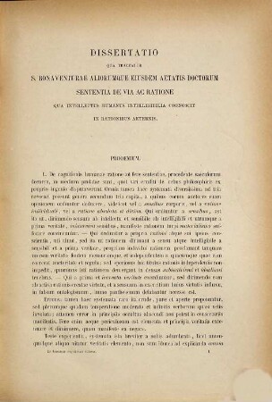 De humanae cognitionis ratione : anecdota quaedam seraphici doctoris Sancti Bonaventurae et nonnullorum ipsius discipulorum