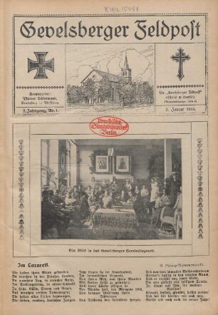 2.1916: Gevelsberger Feldpost