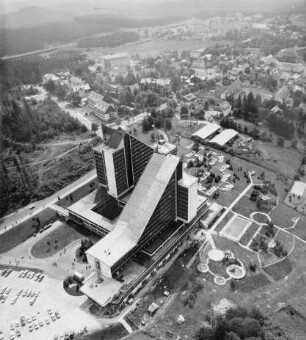 Interhotel Panorama in Oberhof : Blickrichtung Südosten