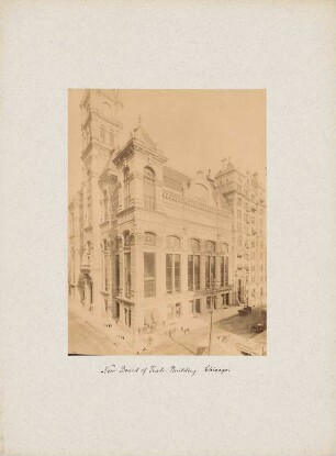 New Board of Trade Building, Chicago: Ansicht