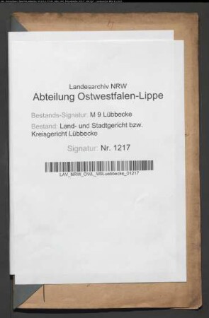 Erblasser: Ottenjohann, Charlotte Louise Henriette: