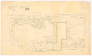 Garten Haendly, Marburg: Pflanzplan 1:50