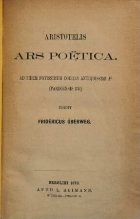 Ars poetica