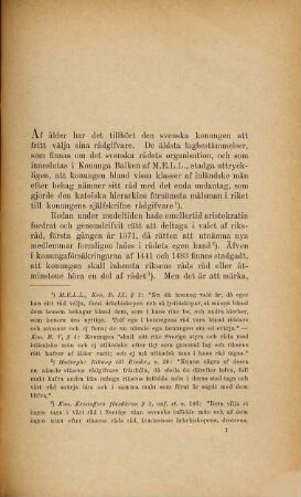 Om riksrådsvalen under frihetstiden : bidrag till svenska riksradets historia