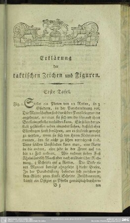 Erklärung der taktischen Zeichen und Figuren